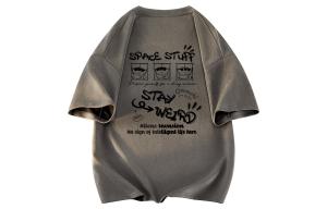 Футболки унисекс с круглым вырезом, средней плотности Disney, серый фиолетовый