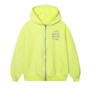 Худи Anti Social Social Club Mind Games Glitter Hoodie, Neon Yellow