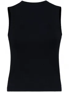 Топ с контрастной строчкой Brunello Cucinelli, черный