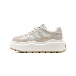 C°BANNER Женские кроссовки бежево-золотистого цвета