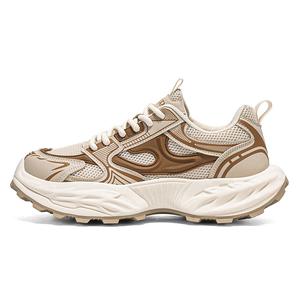 Magelly Устойчивые к истиранию дышащие низкие массивные кроссовки для мужчин с эффектом увеличения роста - бежевые, цвет Beige