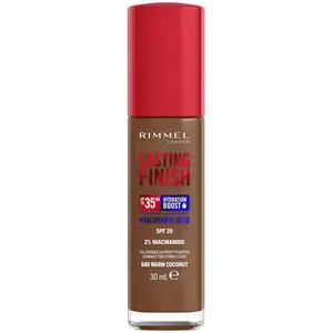 Тональный крем lasting finish 35 часов Rimmel, 30 мл., цвет 600 warm coconut