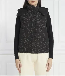 Пуховая куртка без рукавов regular fit Desigual, черный