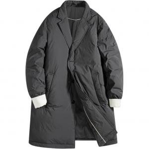 Пуховик Unisex Lapel Thickened ZIAREL, galaxy серый