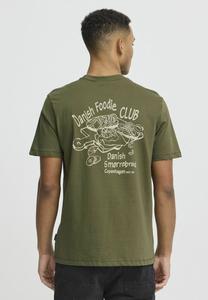 Футболка с принтом Blend, зеленый