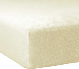 Простыня на резинке Dream Sleep Fluffy Flannel 90x190 см - 100x200 см, цвет натуральный Traumschlaf