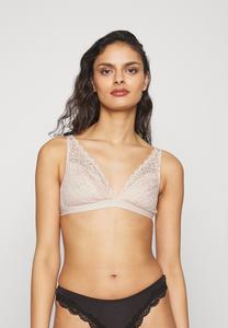 Бюстгальтер-треугольник Soft Bra 2 Pack LASCANA, пудровый/черный