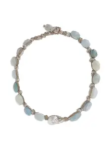 Ожерелье с украшениями Mela, голубой