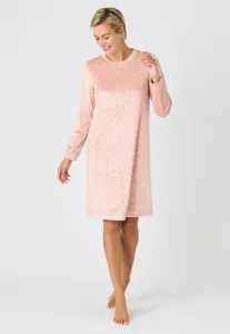 Термолактиловая ночная рубашка с тиснением Damart, Vieux Rose