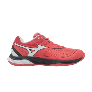 Кроссовки Mizuno Wave Fang 2 Wide 'Coral Red', розовый