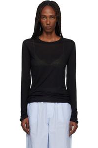 Футболка с длинным рукавом Baserange, черный