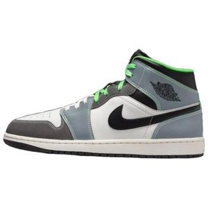 Кроссовки Air Jordan 1 Vintage Basketball Shoes Men Mid-top White Gray Brown, белый