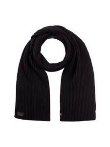 Черный шарф из смесовой хлопковой ткани Camel Active