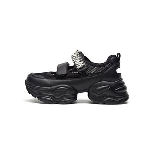 Низкие массивные кроссовки женские DAPHNE, Black