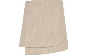 FENDI Повседневная короткая юбка женская бежевая