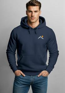 Худи Neverless MOUNTAIN SUN BRUSTPRINT , Navy/Dark Blue