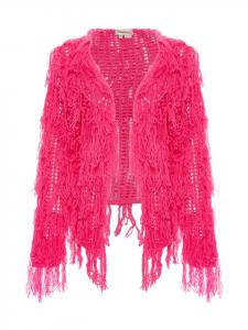 Женский кардиган розового цвета myMo