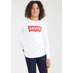Детская рубашка с длинными рукавами Levi's "L/S BATWING TEE", для МАЛЬЧИКОВ Levi'S Kids, белый