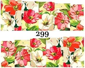 Водные наклейки для ногтей - №299, inna