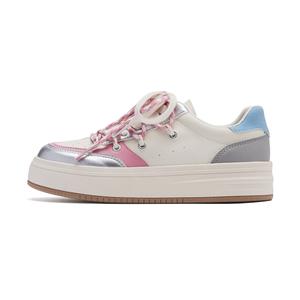 Кроссовки Heartbeat Early Spring Collection с низким верхом, противоскользящие, износостойкие, для женщин Hotwind, 82 Beige Pink