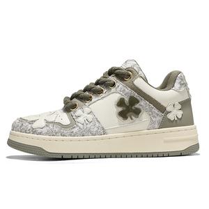 Кроссовки LUCKY BRAND Skateboarding Shoes Unisex Low-top, зеленый