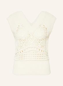 Вязаный топ Rouge Vila, экрю