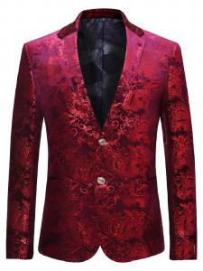 Youthup Красный пиджак Slim fit