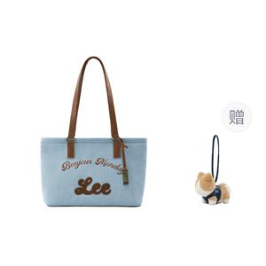 Lee Тканевая женская сумка через плечо, Light Blue+Lee Keji Charm