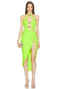 X revolve chelsie платье миди Michael Costello, bright green