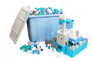 Строительные Блоки В Большой Пиратской Коробке, Пастель - 1000 Элементов Inna marka