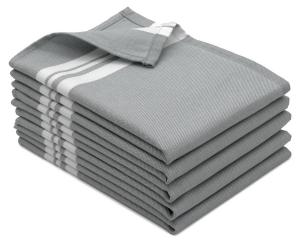 Кухонное полотенце Zollner 00000555 5er-Set, серый