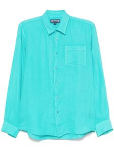 Рубашка Caroubis Vilebrequin, синий
