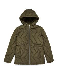 Стеганая куртка Threadgirls, хаки