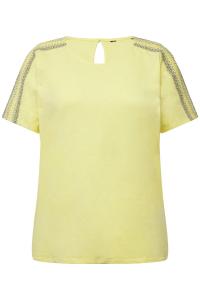 Футболка Ulla Popken, цвет zitronengelb