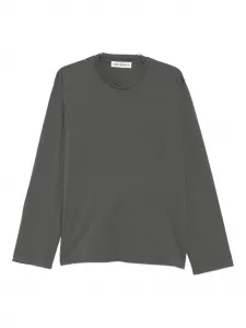 Хлопковая футболка с длинными рукавами OUR LEGACY, серый