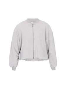 DreiMaster Женская толстовка серого меланжевого цвета