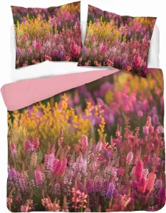Постельное белье, микрофибра, приятное на ощупь 200х220 5307а Цветы Detexpol