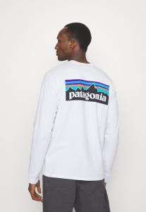 Топ с длинными рукавами LOGO RESPONSIBILI TEE Patagonia, цвет white