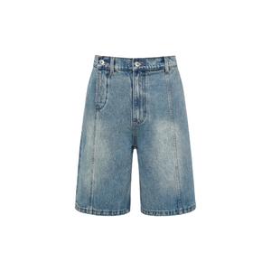 Feng Chen Wang Джинсовые шорты унисекс синие
