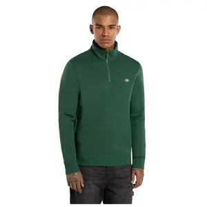 Толстовка Dickies Oakport half zip, зеленый