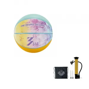 361° Баскетбольный мяч PU Multicolor Spray Painting размер 7 для тренировок и соревнований, унисекс, версия для материкового Китая