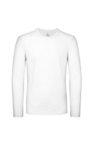 E150 Футболка с длинным рукавом B&C, белый