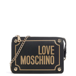 Сумка через плечо Magnifier из искусственной кожи Love Moschino, черный