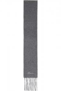 Jacquemus Серый шарф "the tailleur fine"