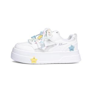 WARRIOR Износостойкие дышащие низкие кроссовки для скейтбординга, женские, белые