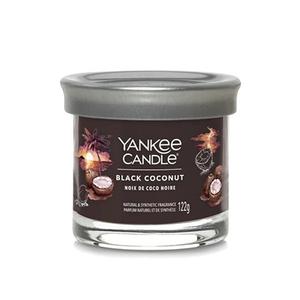 Ароматическая свеча Signature Tumbler Small Black Coconut 122 грамма Yankee Candle