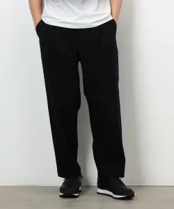 Широкие зауженные брюки из эластичной саржи Comme Ca Ism, цвет Black