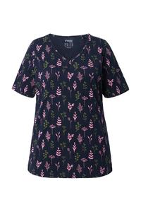 Пижамная рубашка Ulla Popken, морской синий