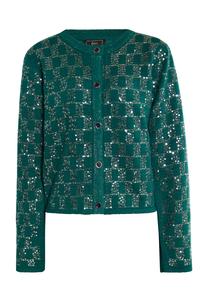 Толстовка faina Strickjacke, цвет Smaragdgrün