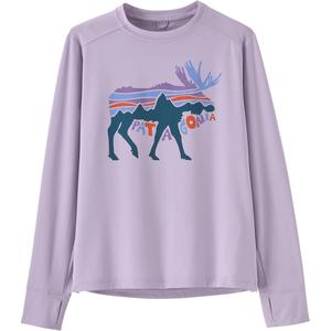 Детская футболка Patagonia, фиолетовый